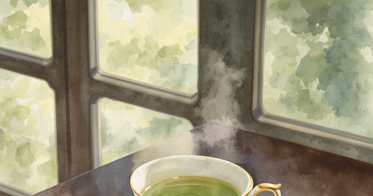 Eine Schale Matchatee mit leuchtend grünem Matcha-Pulver auf einem Holztisch – natürlicher Energie-Booster für mehr Fokus und Konzentration.